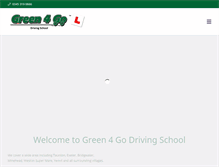 Tablet Screenshot of green4go.co.uk